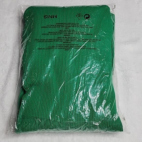 2337 NWT Mango Boat-neck knitted dress Size Medium - Picture 5 of 7